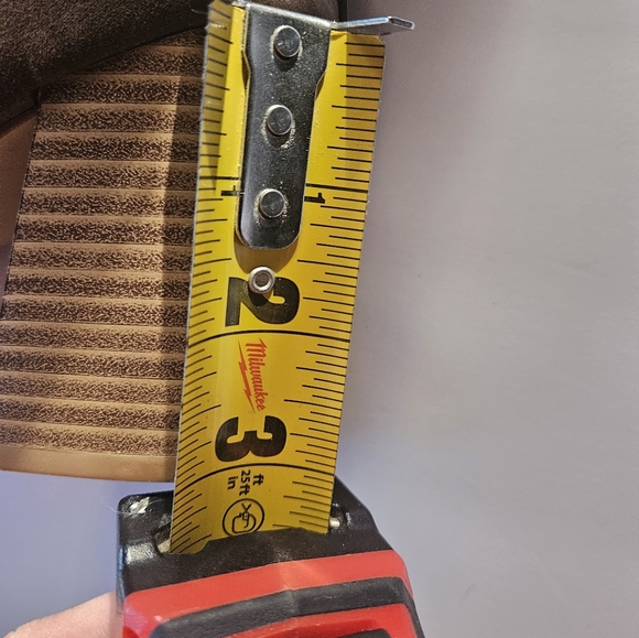 New Booties Size 9 1/2 color brown material suede new with box metaphor  is the - Picture 7 of 10